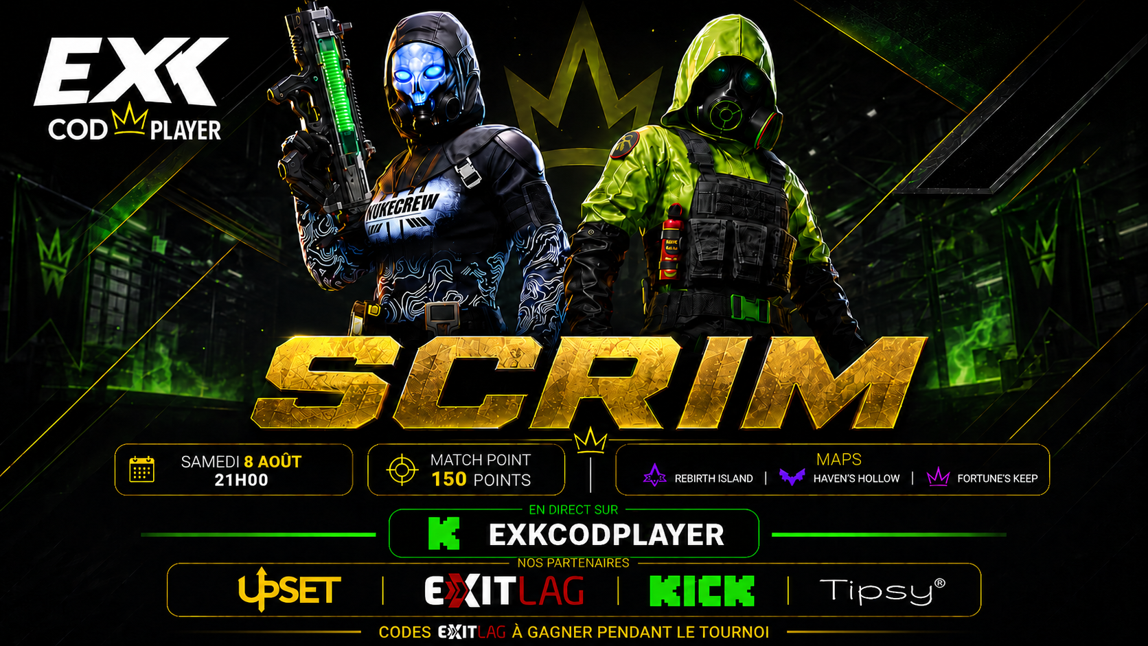 Affiche Kick #1 — ExKcodplayer